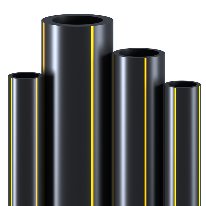 Труба ПНД ⌀125 мм, ПЭ-100,  SDR-13,6 газовая